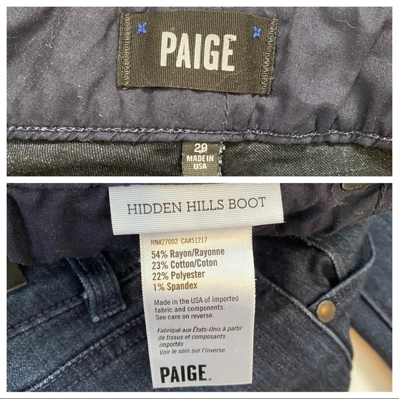PAIGE Hidden Hills Boot Cut Jeans - Picture 6 of 10